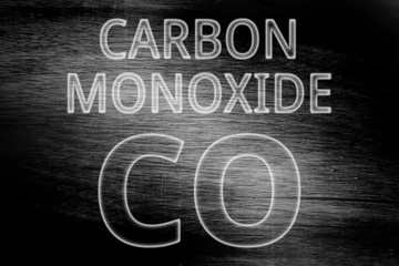 141 What is the chemical formula of carbon monoxide in chalkboard