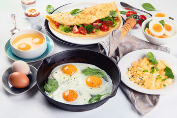 Cooked egg dishes