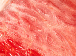 Red pulp pomelo as a background