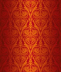 Paisley floral pattern , textile swatch , India	