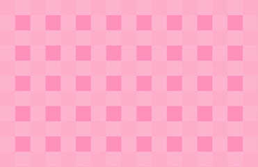 ピンク色のチェック柄の背景（グラフィック素材）