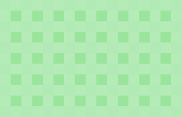 グリーンのチェック柄の背景（グラフィック素材）