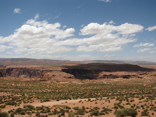 view of desert