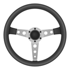 Obraz premium Car steering wheel