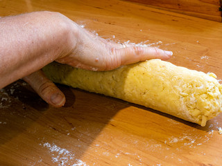 baking oatmeal cookies, toasted oatmeal in a bowl,.