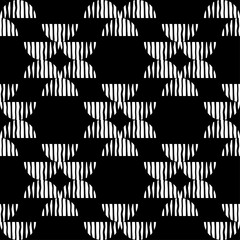 Fototapeta premium Ethnic boho seamless pattern. Lace. Embroidery on fabric. Patchwork texture. Weaving. Traditional ornament. Tribal pattern. Folk motif. Vector illustration for web design or print.