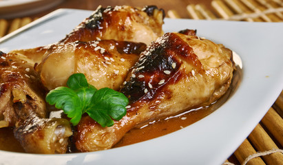 Garlic Brown Sugar Glazed Chicken