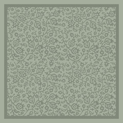 Fototapeta premium Georgian traditional ornaments. Vector Ornament With Caucasian Motifs. Persian colored carpet.Vector, Illustration. Rich ornament for fabric design, handmade, interior decoration