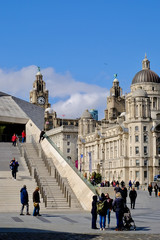 Obraz premium Liverpool's Famous Waterfront, Merseyside