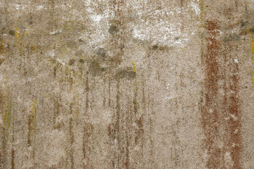 old rough cement wall background, horizontal and no people, space for text
