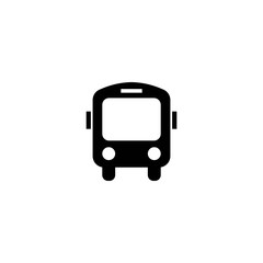 Bus logo design icon vector