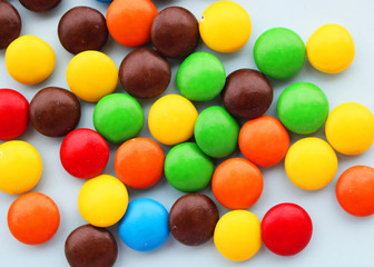 background of colorful candy