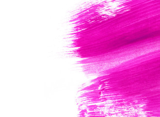 Pink hand drawn texture on white background