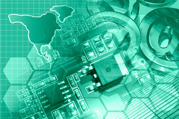 Electronic device and map