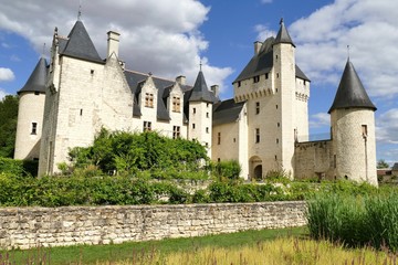 Fototapeta na wymiar Le château du Rivau à Lémeré 