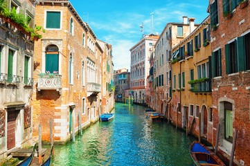 Canal in Venice Italy