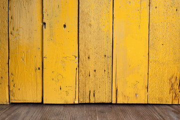 Old painted wood texture background.
