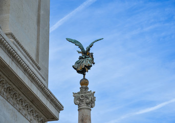 Fototapeta premium Ancient monument on Piazza Venezia