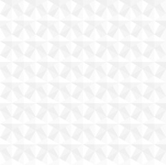 Fototapeta premium White 3d rhombus or zigzag vector background. Rhombus and triangle repeat pattern background.