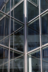 Obraz premium Glass facade in an office building