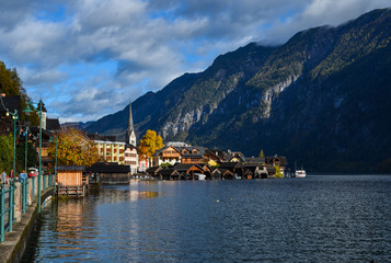 Fototapeta premium Beautiful Hallstatt Village (Austria)