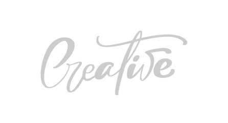 Creative vector calligraphic hand drawn text. Business concept world logo label for any use, on a white background. Just place your own brand name
