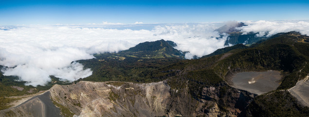 Volcán Irazu - Costa Rica - Aerial / Drone