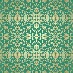 wedding card design, paisley floral pattern , India	