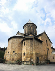 Fototapeta na wymiar Svetitskhoveli Cathedral of Mtskheta, Georgia