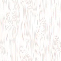Seamless wooden pattern. Wood grain texture. Dense lines. Abstract background. Vector illustration