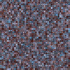 Pattern with random colored Circles Generative Art background illustration