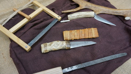 anglo saxon and medieval bone and antler working tools