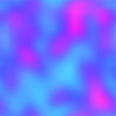 Ombre blurry saturated neon pop surreal seamless repeat vector pattern swatch. Hippie psychedelic fuzzy soft out of focus blobs. Seamless repeat vector pattern swatch.