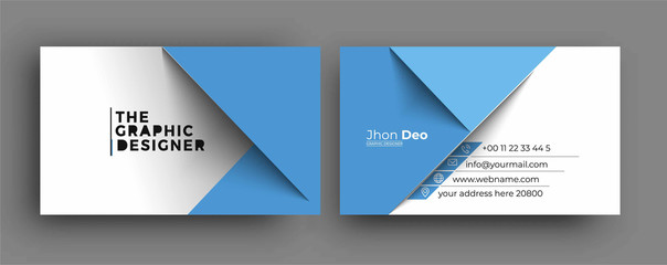 Business Card - Creative and Clean Modern Business Card Template.