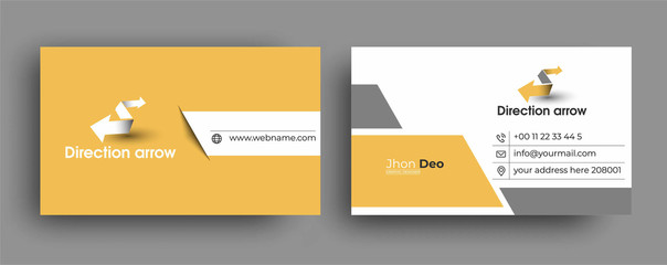 Business Card - Creative and Clean Modern Business Card Template.