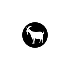 Goat logo icon design vector