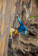 Kletterausflug in die Steinbrüche der Königshainer Berge