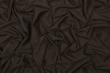 Creative of brown fabric with textile texture background