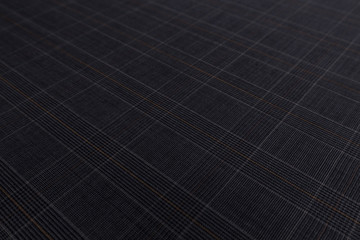 Closeup of grey fabric with textile texture background