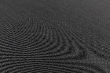 Closeup angle of gray fabric with textile texture background