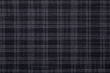 Overview of tartan fabric with textile texture background