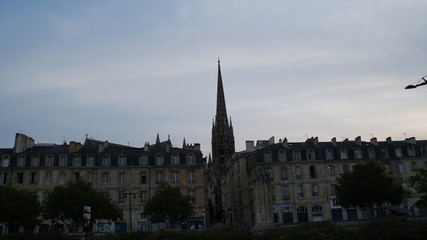 Obraz premium Stunning architecture of the French city of Bordeaux