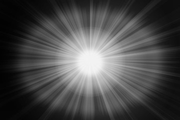 Fondo de estallido y destello gris.