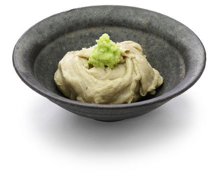 sobagaki  is  a  japanese dish of boiled fresh buckwheat flour, like a polenta.
