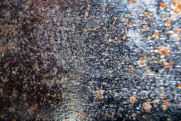 texture of rusty metal