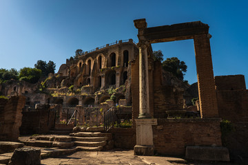 Temple of Vesta in Roman Forum, Italy