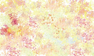 Background  優しい色合いの背景   イラスト、アブストラクト、グランジ、水彩、花畑  abstract,Texture,Grunge,Water Color,flower
