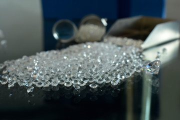 Diamonds are valuable, expensive and rare. For making jewelry