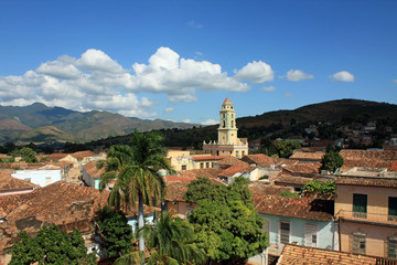 Fototapeta premium View of the city of Trinidad in Cuba