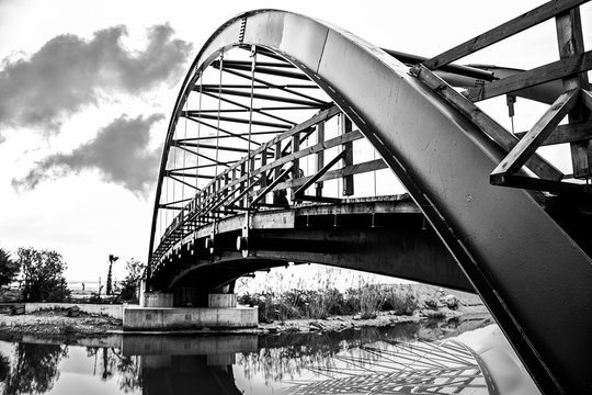 bridge over the river